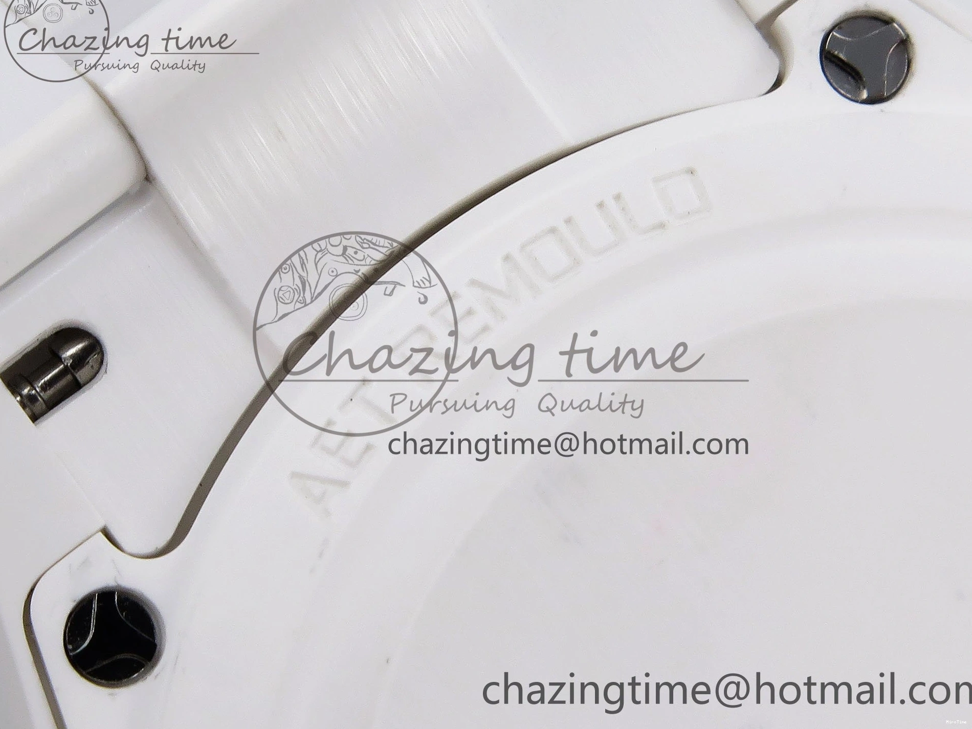 MiroTime 1231 TopPick Daytona AET White Solid Ceramic Case and Bracelet Pink Dial ZF 1:1 Best Edition SH 1650